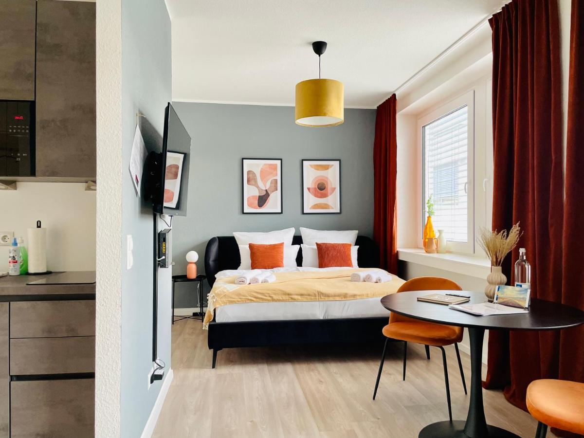 Klassen Stay - Exklusives Apartment Am Hbf - Kueche, Netflix, Kingsizebett Koblenz  Dış mekan fotoğraf